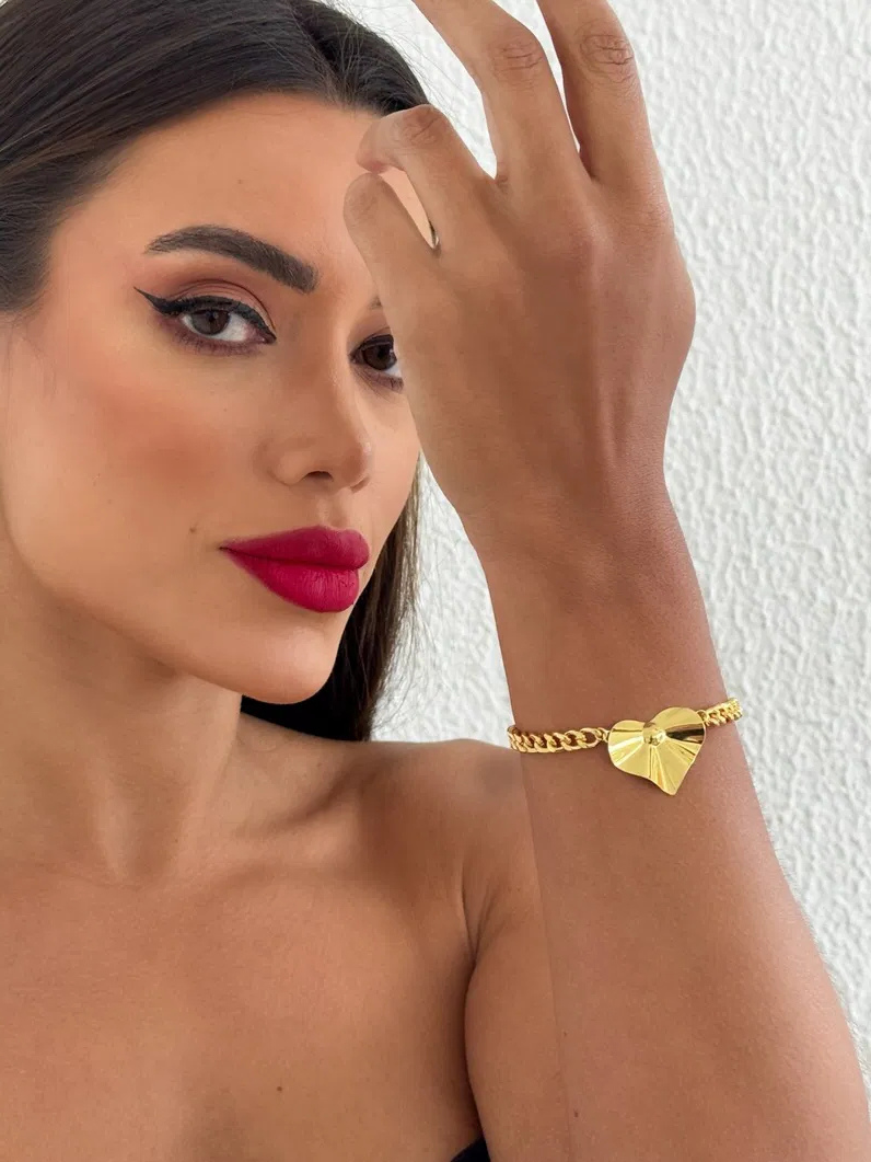 Pulseira Fides Dourada