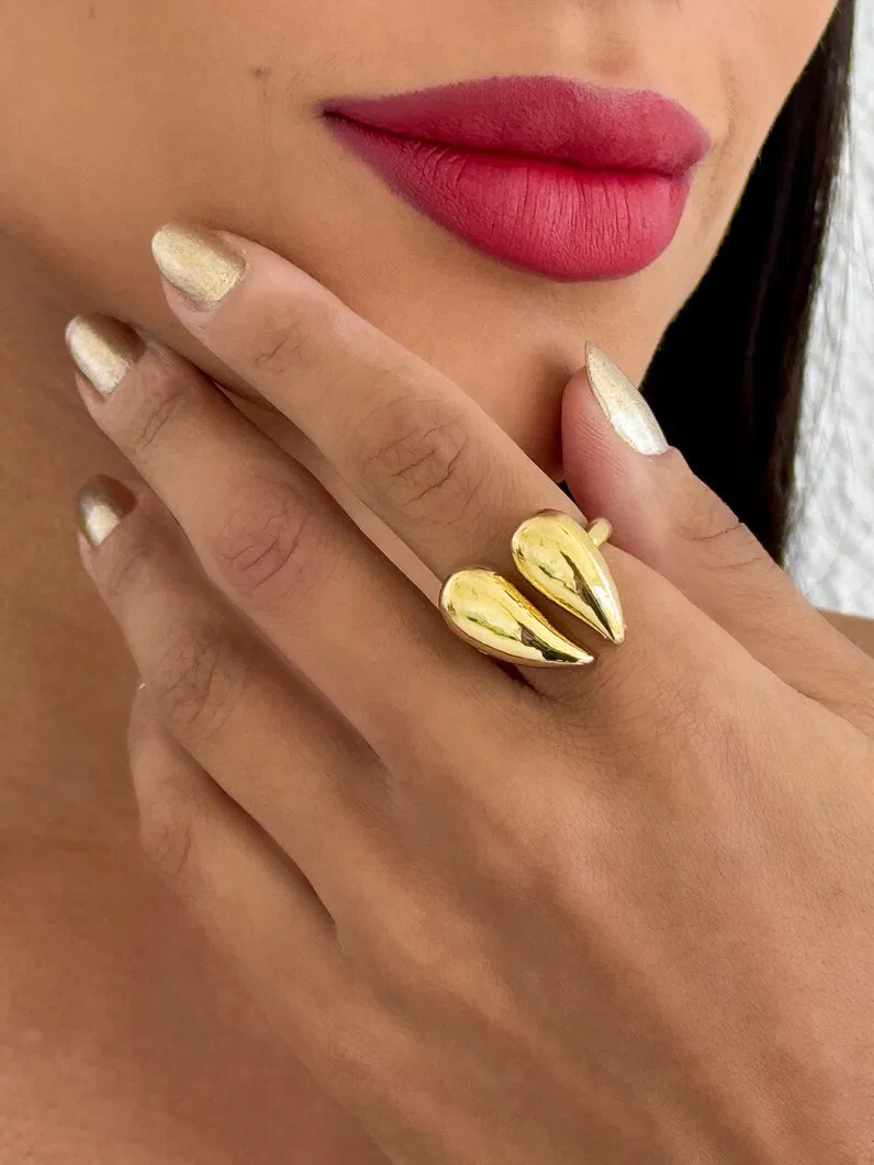 Anel Essential Dourado